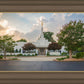 Memphis Temple Glorious Sunset