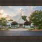 Memphis Temple Glorious Sunset