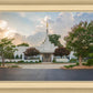 Memphis Temple Glorious Sunset