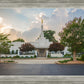 Memphis Temple Glorious Sunset