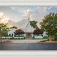 Memphis Temple Glorious Sunset