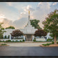 Memphis Temple Glorious Sunset