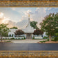 Memphis Temple Glorious Sunset