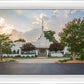 Memphis Temple Glorious Sunset