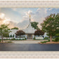 Memphis Temple Glorious Sunset
