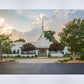 Memphis Temple Glorious Sunset