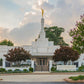 Memphis Temple Glorious Sunset