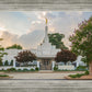 Memphis Temple Glorious Sunset