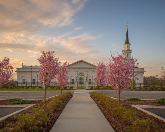 Hartford Temple Pathway Gallery Wrap