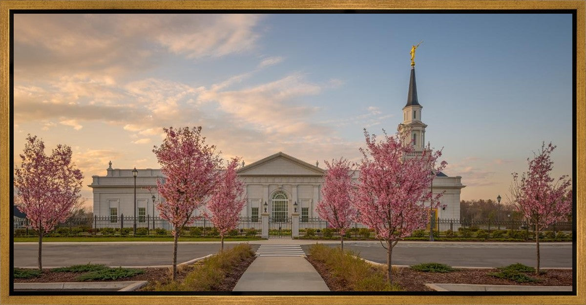 Hartford Temple Pathway Gallery Wrap