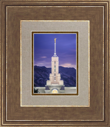 Mount Timpanogos Purple Mountains