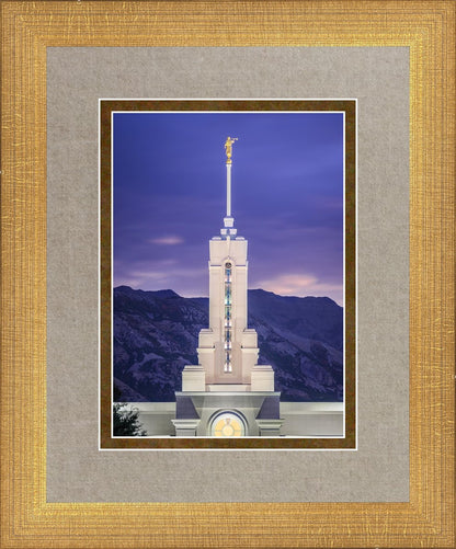 Mount Timpanogos Purple Mountains