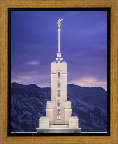 Mount Timpanogos Purple Mountains