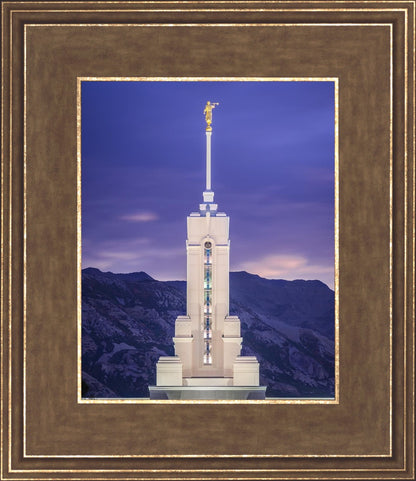 Mount Timpanogos Purple Mountains