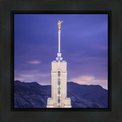 Mount Timpanogos Purple Mountains