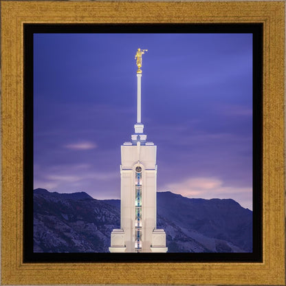 Mount Timpanogos Purple Mountains