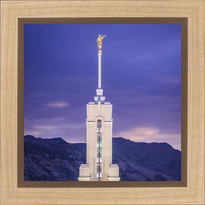 Mount Timpanogos Purple Mountains