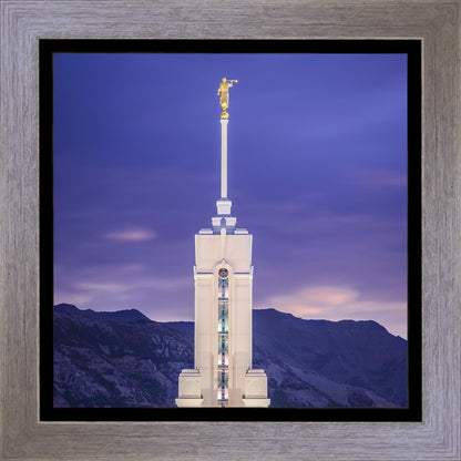 Mount Timpanogos Purple Mountains