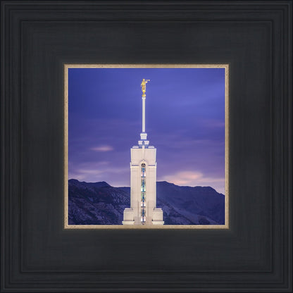 Mount Timpanogos Purple Mountains