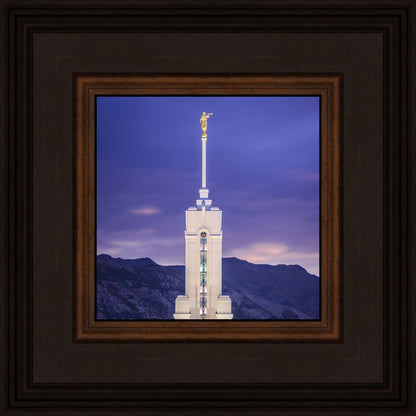 Mount Timpanogos Purple Mountains