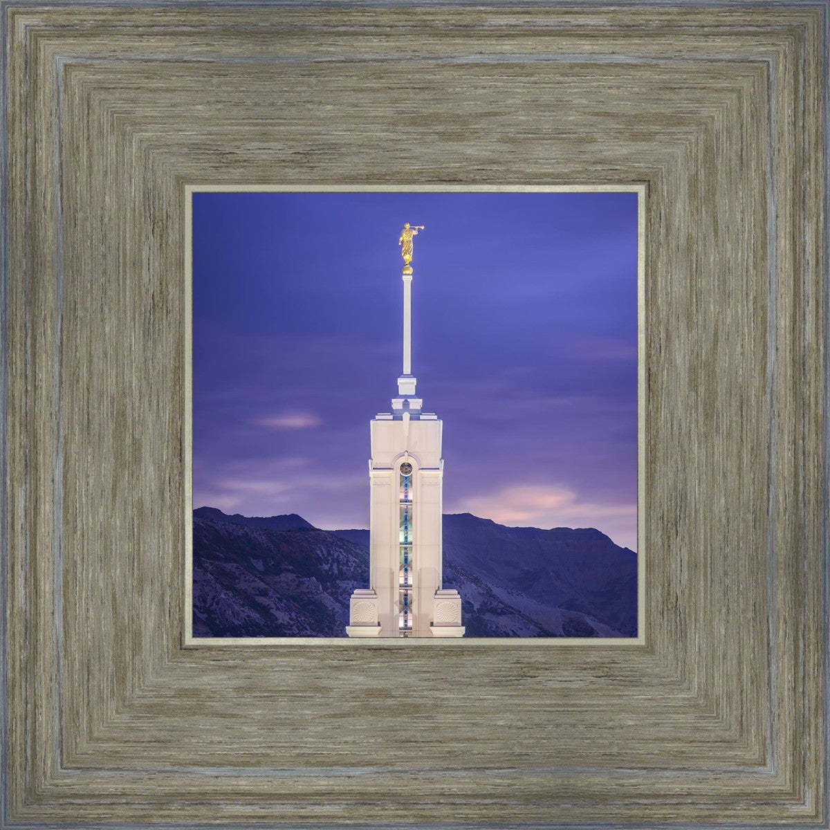 Mount Timpanogos Purple Mountains