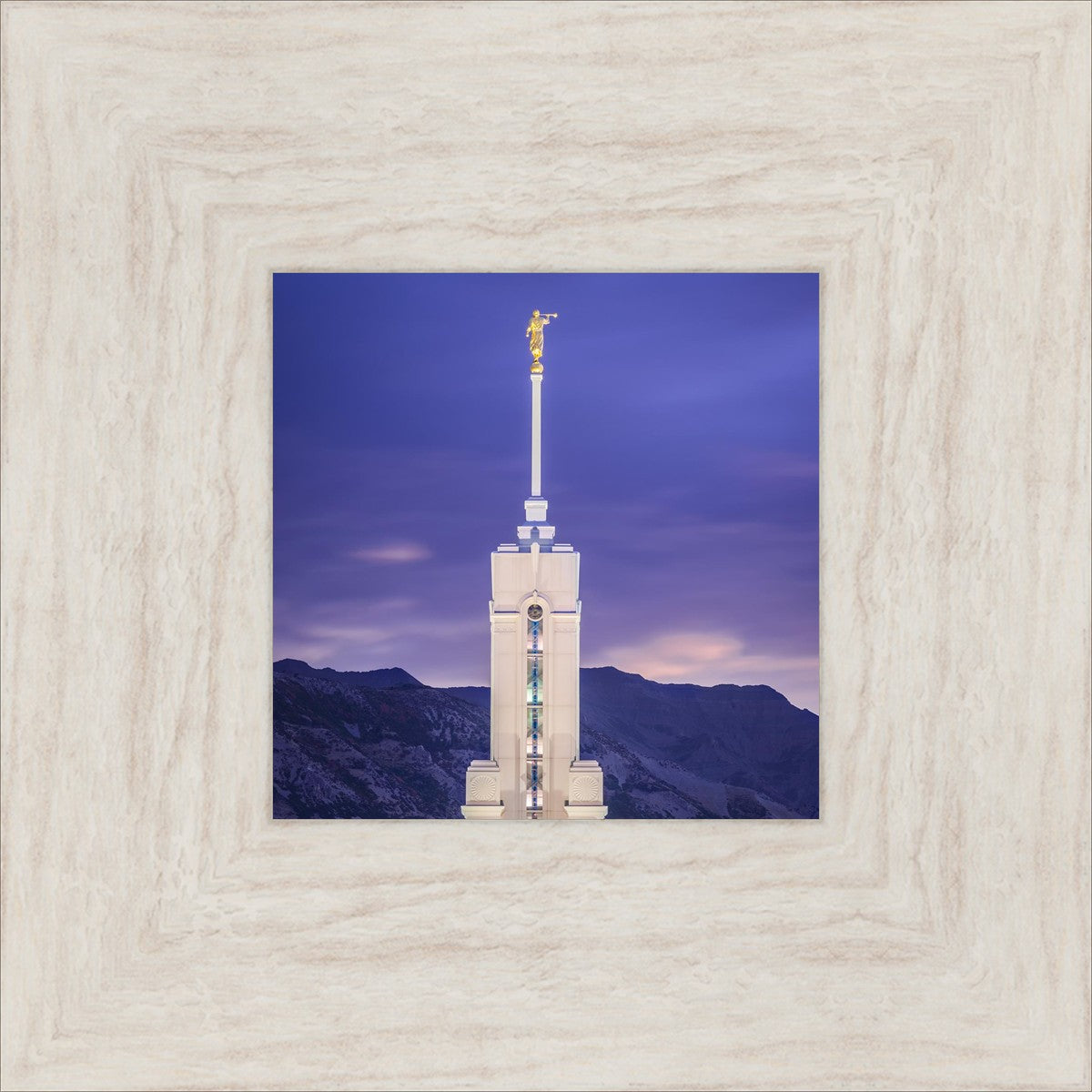 Mount Timpanogos Purple Mountains