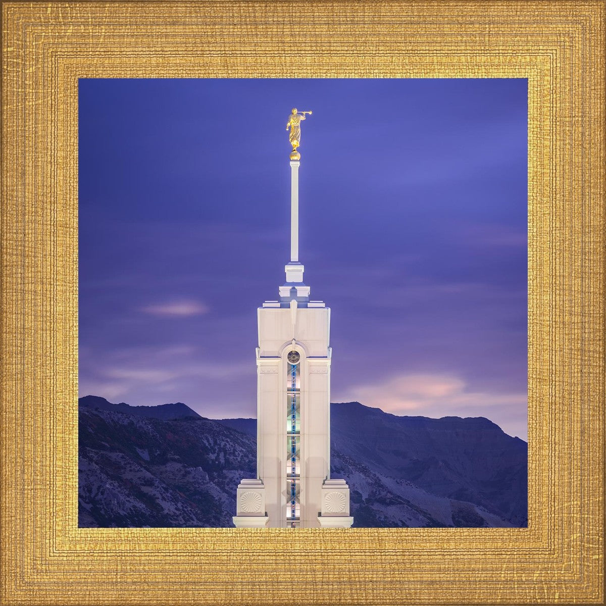 Mount Timpanogos Purple Mountains