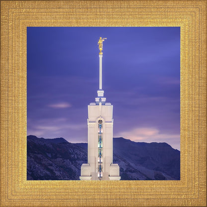 Mount Timpanogos Purple Mountains