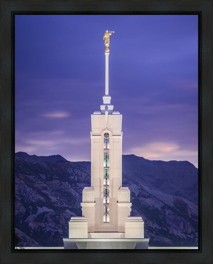 Mount Timpanogos Purple Mountains