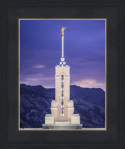 Mount Timpanogos Purple Mountains