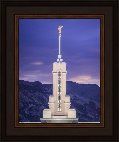 Mount Timpanogos Purple Mountains