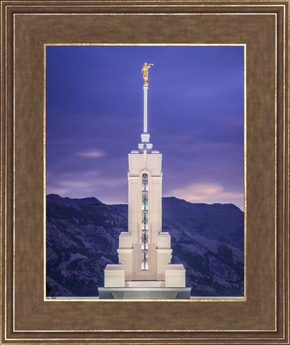 Mount Timpanogos Purple Mountains