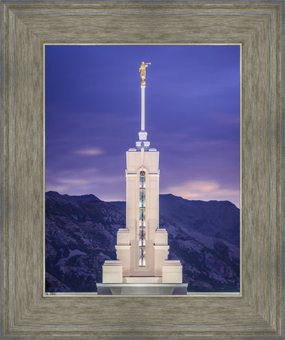 Mount Timpanogos Purple Mountains