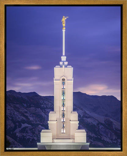 Mount Timpanogos Purple Mountains