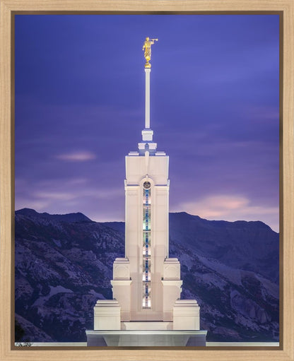 Mount Timpanogos Purple Mountains