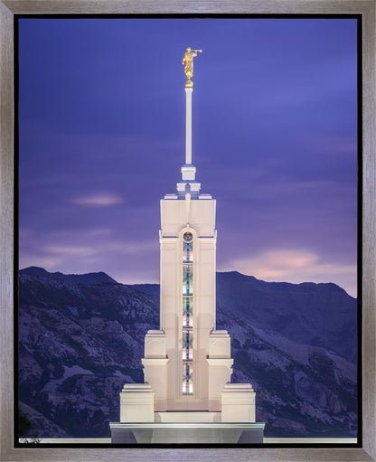 Mount Timpanogos Purple Mountains