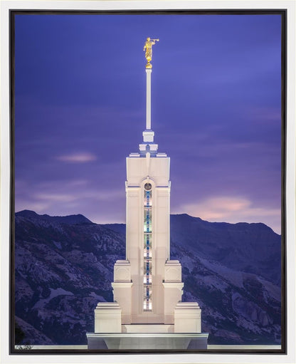 Mount Timpanogos Purple Mountains