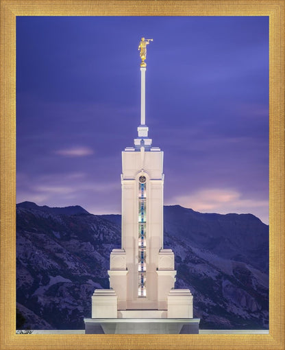 Mount Timpanogos Purple Mountains