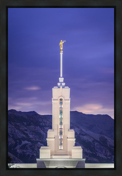 Mount Timpanogos Purple Mountains