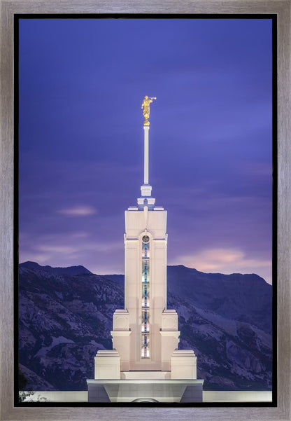 Mount Timpanogos Purple Mountains