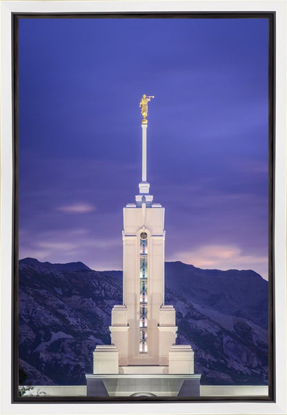 Mount Timpanogos Purple Mountains