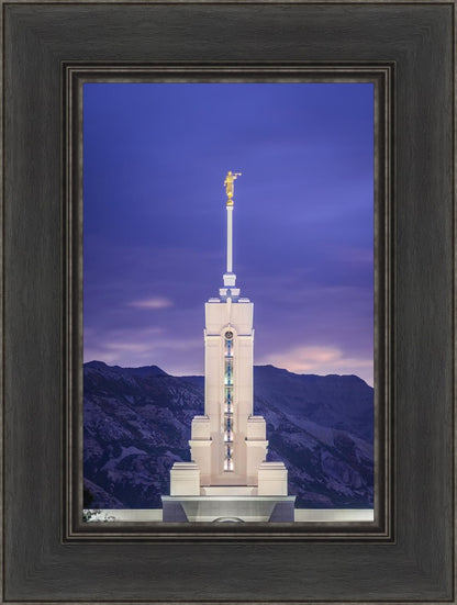 Mount Timpanogos Purple Mountains