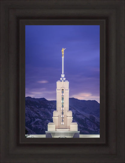 Mount Timpanogos Purple Mountains