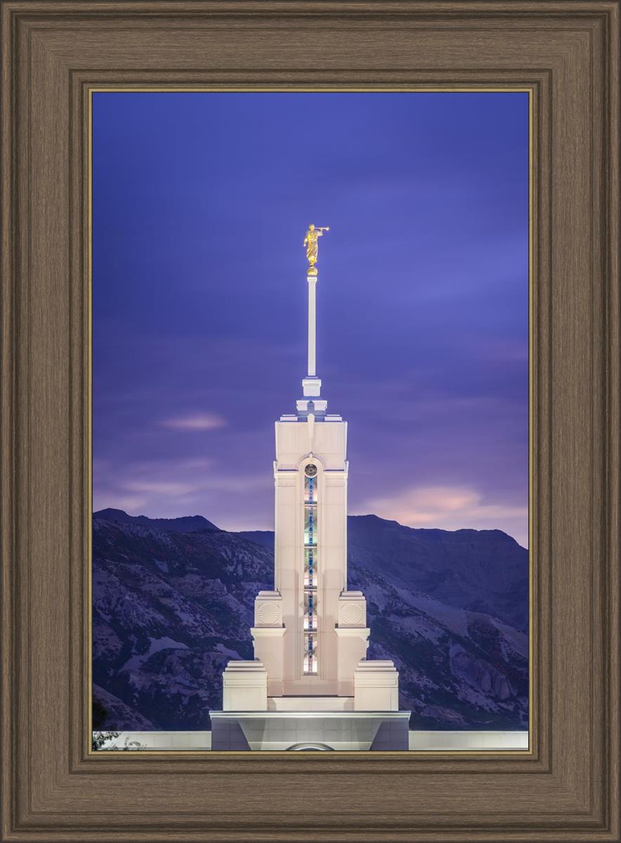 Mount Timpanogos Purple Mountains