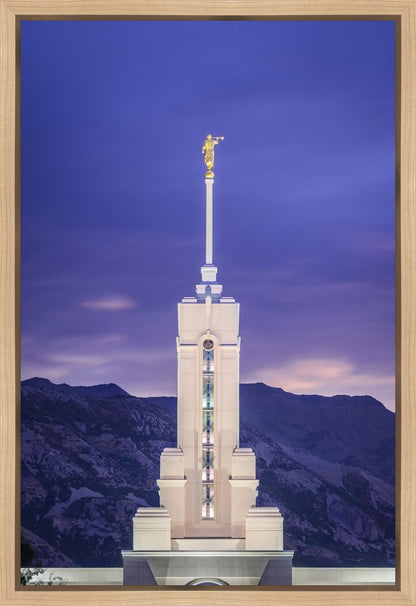 Mount Timpanogos Purple Mountains