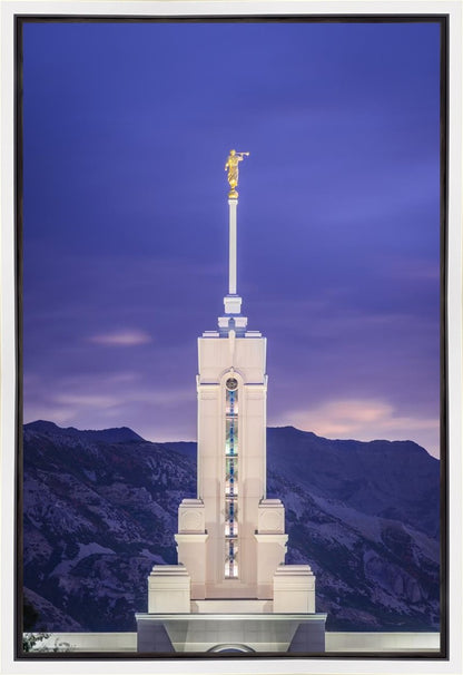 Mount Timpanogos Purple Mountains