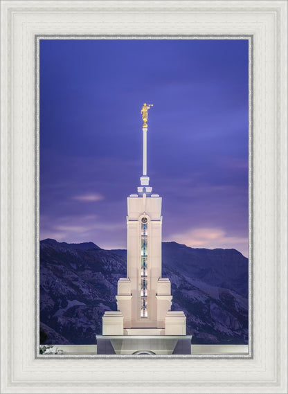 Mount Timpanogos Purple Mountains