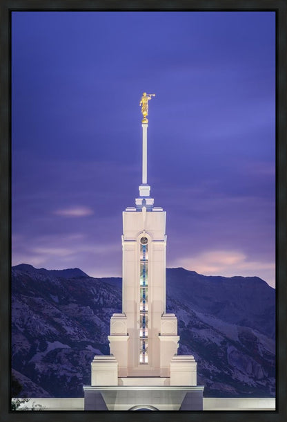 Mount Timpanogos Purple Mountains