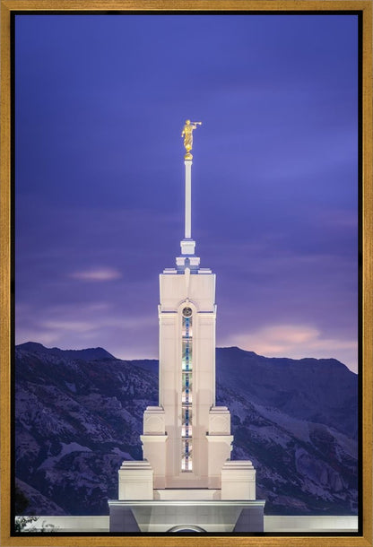 Mount Timpanogos Purple Mountains