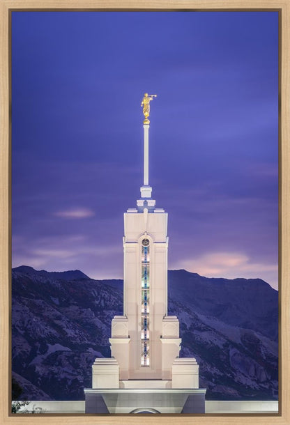 Mount Timpanogos Purple Mountains